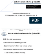 Vehicle Related Requirements For - Size CRS