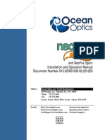And Neofox Sport Installation and Operation Manual Document Number 013-20000-009-02-201203