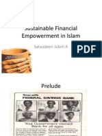 Sustainable Financial Empowerment in Islam