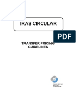 IRAS Circular: Transfer Pricing Guidelines