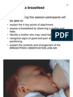 Session 4 Assessing A Breastfeed
