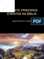 Os Vinte Principais Eventos Da Bíblia2