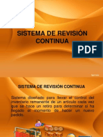 Sistema de Revisión Continua