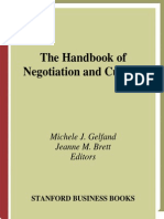 Gelfand 2004 Handbook of Negotiation and Culture