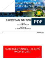 Plan Bicentenario Politicas