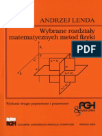 Andrzej Lenda Wybrane Rozdziały Matematycznych Metod Fizyki