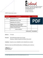 Pro-Forma Invoice Civic Black 2008