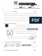 Evaluación Computación Primaria Unidad I