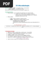 191 Partiel Tp de Microbio