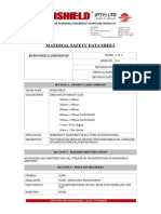 MSDS Burnshield Dressings 1B