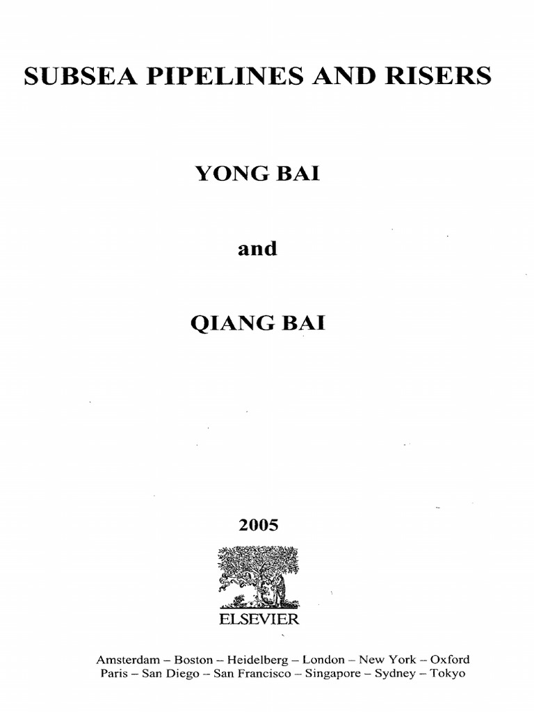 Subsea Pipelines and Risers PDF Heat Transfer Fatigue (Material)