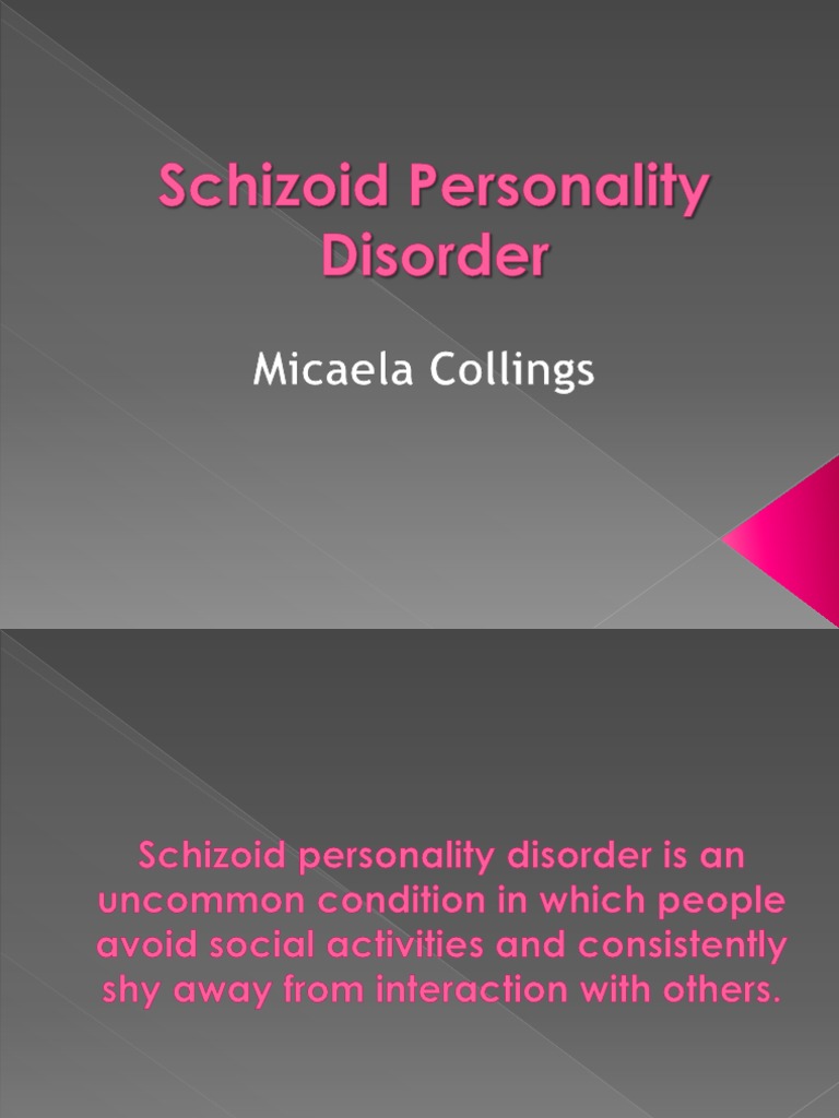Understanding Schizoid Personality Disorder | PDF