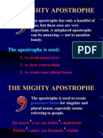 The Mighty Apostrophe
