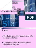 The Firm Wide 360 Degree Performance Evaluation Process at Morgan Stanley