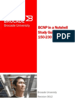 BCNP in A Nutshell Study Guide For Exam 150-230: Brocade University Revision 0612