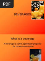 Beverages