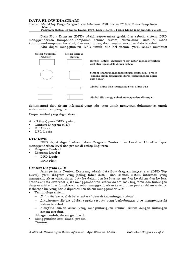 Data Flow Diagram 1 | PDF