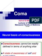 Assessing Altered Sensorium in Patients | PDF | Coma | Fever