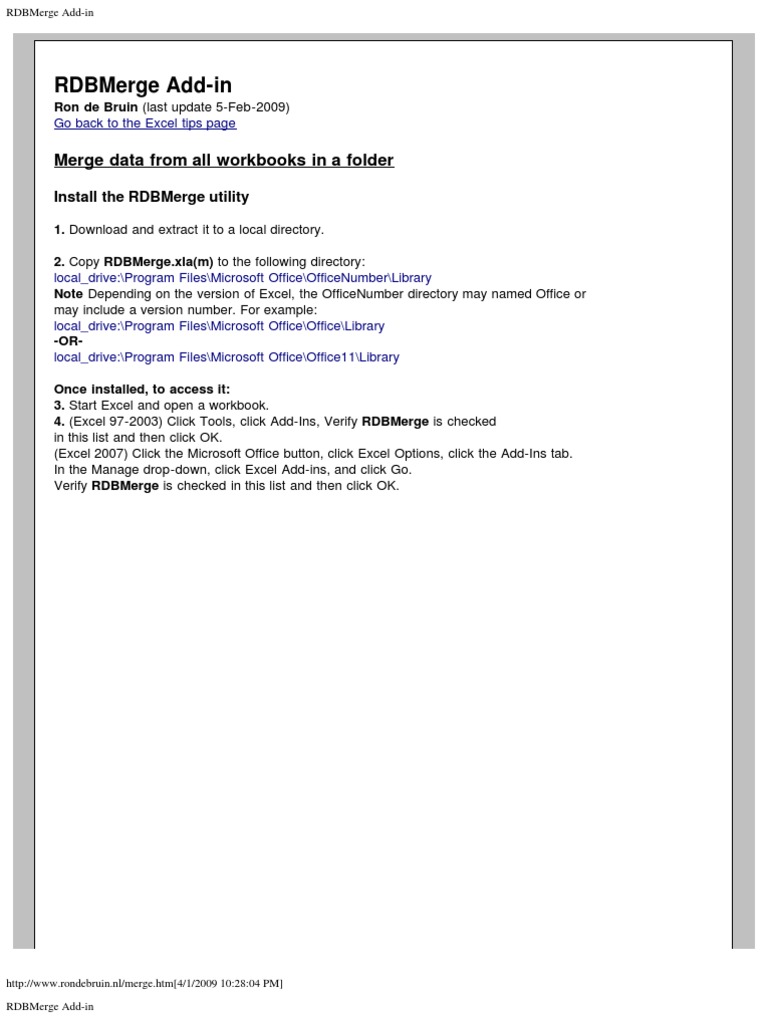 Excell File Mereger | PDF | Microsoft Excel | Data Management, image size:768x1024