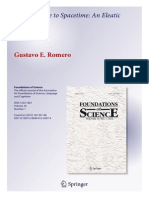 From Change To Spacetime: An Eleatic Journey: Gustavo E. Romero