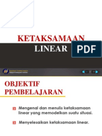 Presentation Ketaksamaan Linear