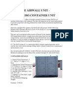 Portable Airwall Unit - Pacs 10K Iso Container Unit