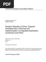 Download TECHNICAL ASSISTANCE CONSULTANTS REPORT-IGCC PLANT IN CHINA by sebascian SN23357379 doc pdf