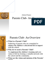 Parents Club Ppt