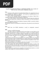 Cosmopolitan Funeral Homes vs. Noli Maalat and NLRC, G.R. No. 86693, 187 SCRA 108, July 2, 1990.