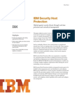 IBM Security Host Protection: Defend Against Security Threats Through Real-Time Protection and Centralized Management