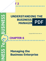 Understanding The Business of Managing
