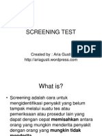 De 08 Screening Test