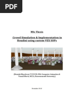 Download MSc Thesis Crowd Simulation Implementation in Houdini FX using Custom VEX Operators by Nomish Bhardwaj SN233596051 doc pdf