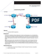 CCNPv6 ROUTE Lab2-7 EIGRP Troubleshooting Student1213