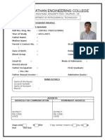 Student Profile at Sri Ramanathan Engineering College