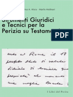 Strumenti Giuridici e Tecnici Per La Perizia Su Testamenti - I Libri Del Perito 2