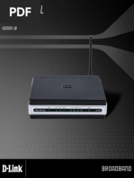 Navod Modem D-link 2641B