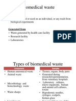 Biomedical Waste and Nuclear Waste