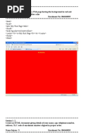 ************************************************************************ Session 1