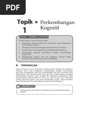 Modul Kognitif Pdf