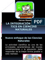 La Integración de Las Tics en Ciencias Naturales