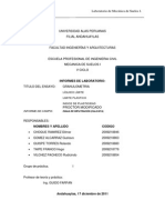 Informe de Granulometria Uap