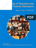 Voices of Teachers and Teacher Educators