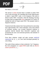 Microstrip Line Equations