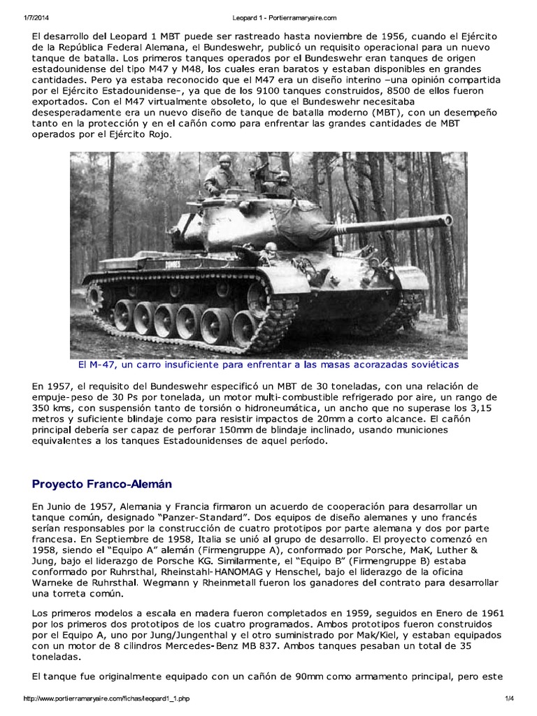 Leopard 1 PDF | PDF