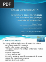 Investimento social na otimização dos resultados de exploração na gestão de uma piscina