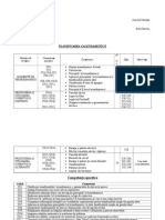 Planificare Calendaristica - Fizica, Clasa A X-A