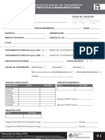 Solicitud Inicial Tratamiento Hepatitis C B Monoinfectados