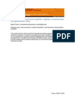 La Crisis Economica Espanola