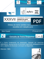 Efeitos Do Treino Aeróbio Nos Diferentes Escalões em Natação Pura